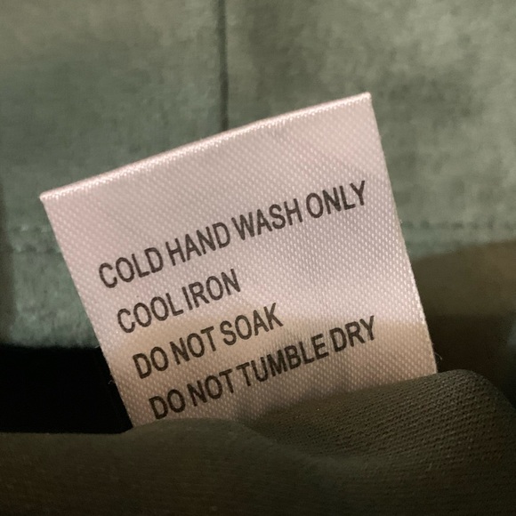 SEEK The Label Sage Green Mini Skirt size Small - Picture 7 of 8